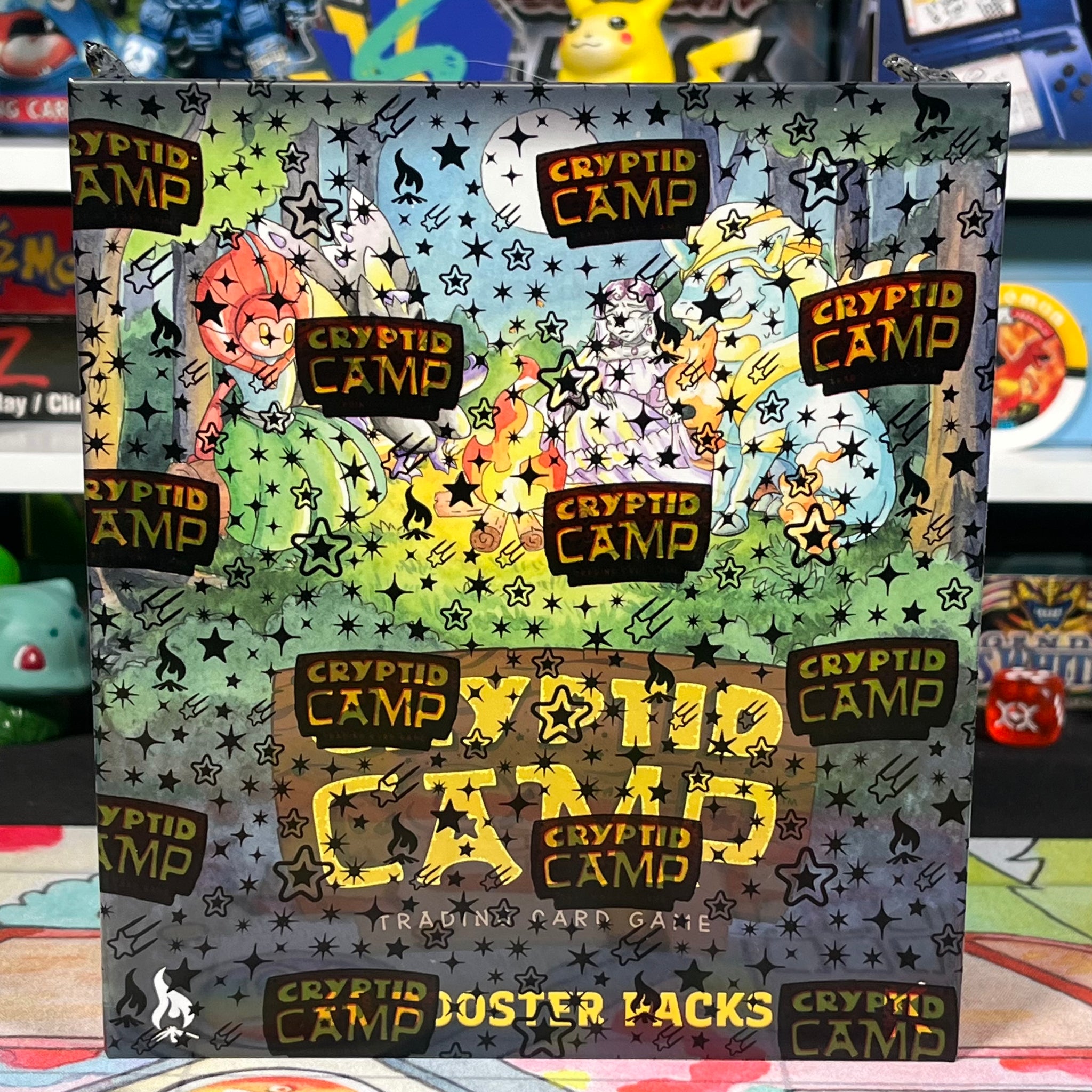 Cryptid Camp Booster Box Kickstarter Sealed Stacked Collectors Cryptid Camp Booster Box Kickstarter Sealed Stacked Collectors